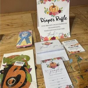 Fall/pumpkin baby shower